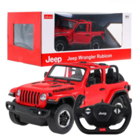 Машинка на радиоуправлении Rastar JEEP Wrangler Rubicon 1:14, красный (6930751316096) 