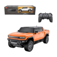 Машинка на радиоуправлении Rastar Hummer EV 1:26, оранжевый (6930751322875) 