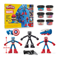 Набор для творчества с массой для лепки Hasbro Play-Doh Marvel Приключения героев (G0333) 