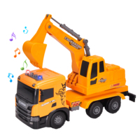 Автомодель TechnoDrive Super Big Truck Екскаватор Scania, світло, звук (5006KS) 