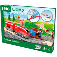 Дитяча залізниця BRIO з інерційним потягом (36102) 