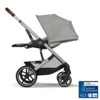Коляска 3 в 1 Cybex Balios S SLV Stone Grey (524002519)