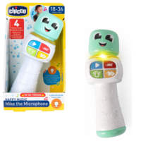 Мікрофон дитячий Chicco Happy Music з підсвічуванням Mike (8058664176472) 