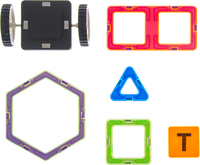 Конструктор магнітний Magplayer 66 елементів (MPA-66)