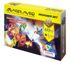 Магнитный конструктор Magplayer, 83 элемента (MPA-83) 