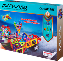 Конструктор магнітний Magplayer 98 елементів (MPA-98) 