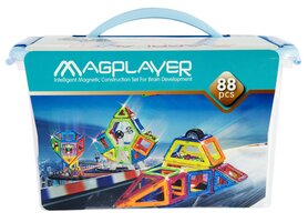 Конструктор Magplayer магнітний набір 88 ел. (MPT-88) 