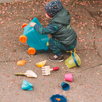  Набір для гри з піском і водою Battat Візок Море, 11 предметів (BX1596Z) 