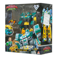 Игровой набор с роботом-трансформером DINOSTER Стего Трон (EU580814)