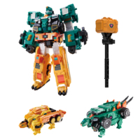 Игровой набор с роботом-трансформером Dinoster Стего Трон (EU580804)