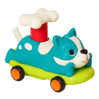 Машинка инерционная Battat Лапкомобиль Песик бирюзовый (BX2504Z) 