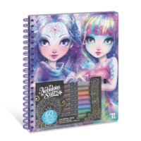 Набір для творчості Nebulous Stars Розмальовка: Айседора, чорні аркуші (11136) 