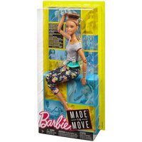 Лялька Barbie Рухайся як я Шатенка (FTG82)