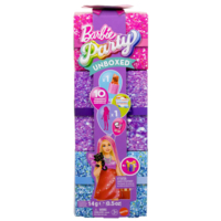 Лялька Barbie Бьюті-вечірка Party Unboxed у рожево-червоних тонах (JFY68)