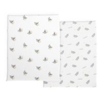 Простирадло на резинці Chicco Next2Me Forever Bamboo, 58х110 см, 2 шт. (01122.35)