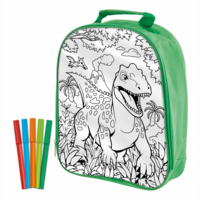 Рюкзак-раскраска Moxy Dinosaur Expedition с фломастерами (990192)