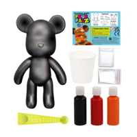 Набор для творчества Pour Palz Флюид Арт Black Edition Мишка «Жуткое угощение» (GS-G87784/1)