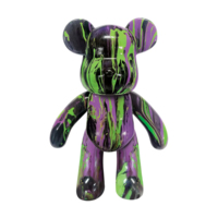 Набор для творчества Pour Palz Флюид Арт Black Edition Мишка «Ночь ужасов» (GS-G87784/2)