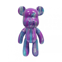 Набор для творчества Pour Palz Флюид Арт Мишка XL Крутой Смузи (GS-G26321)