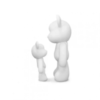 Набор для творчества Pour Palz Флюид Арт Мишка XL Яркий Мармелад (GS-G26322)