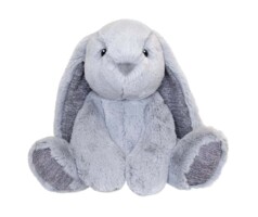 Іграшка м'яконабивна Aurora Кролик сірий 25 cм (201034B) 