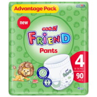 Трусики-підгузки Goo.N Friend Розмір 4, 9-14 кг 90 од (F1010117-004) 