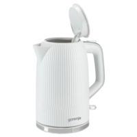 Электрочайник Gorenje 1.7л, Strix-контроль, белый матовый (K17DPW)