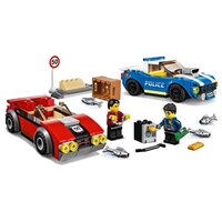 Конструктор LEGO City Поліцейський арешт на автостраді (60242)