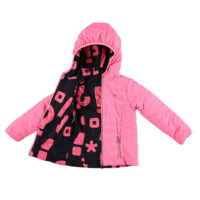 Демісезонна двостороння куртка iDO для дівчинки, 6 років (4.U590.00/8409) 