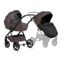 Універсальна коляска 2 в 1 TUTIS Uno 6 plus Leather Cioccolata (1602177) 