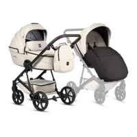 Универсальная коляска 2 в 1 TUTIS VIVA 6 plus Leather Vanila (1612086) 