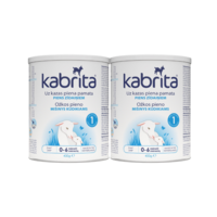 Суха молочна суміш Kabrita 1 Базова формула 400 г, 2 шт. (8716677008660) 