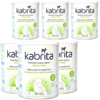 Суха молочна суміш Kabrita 3 Базова формула 800 г, 6 шт. (8716677008622) 