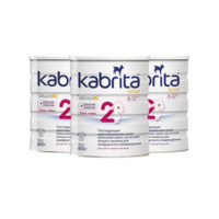 Сухая молочная смесь Kabrita 2 GOLD, 800г, 3 шт. 