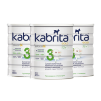 Суха молочна суміш Kabrita 3 GOLD, 800г, 3 шт. 