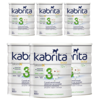 Суха молочна суміш Kabrita 3 GOLD, 800г, 6 шт. 