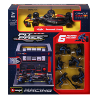 Ігровий набір Bburago Pit Pass Oracle Red Bull Racing RB20 1:43 (18-38453 (#1))