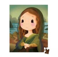 Пазл Janod по мотивам Леонардо да Винчи 100 эл. (J02579)