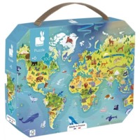 Пазл Janod Карта світу 100 елементів (J02607) 