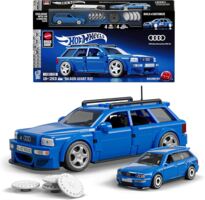 Колекційна машинка-конструктор Mattel Brick Shop Hot Wheels Speed Audi 253 деталі (JGR28) 