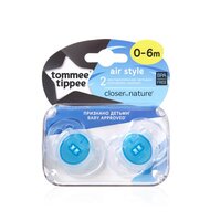 Ортодонтична пустушка Tommee Tippee 0-6мес дихаюча (2 шт.)