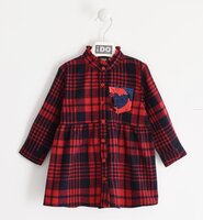 Картата туніка iDO для дівчинки (4.K640.00/2253/7A)