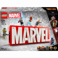 Конструктор LEGO Super Heroes Marvel Логотип і мініфігурки MARVEL (76313) 