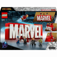 Конструктор LEGO Super Heroes Marvel Логотип и минифигурки MARVEL (76313)