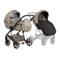 Универсальная коляска 2 в 1 TUTIS VIVA 6 plus Leather Cappuccino (1612149) 