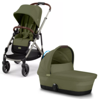 Коляска Cybex e-Gazelle S 2 в 1 Moss Green з електроприводом (525000169/525000153) 