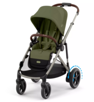 Коляска Cybex e-Gazelle S 2 в 1 Moss Green з електроприводом (525000169/525000153)