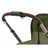 Коляска для двійні Cybex e-Gazelle S Moss Green 2в1 з електроприводом (52511713-02)