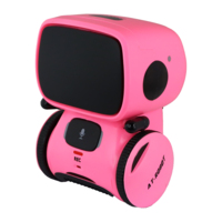 Інтерактивний робот з голосовим керуванням AT-Rоbot, рожевий, український (AT001-04-UKR)