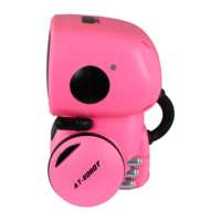 Інтерактивний робот з голосовим керуванням AT-Rоbot, рожевий, український (AT001-04-UKR)